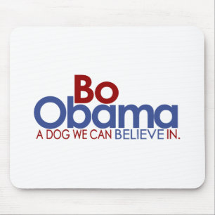 Alfombrilla De Ratón BO Obama el perro