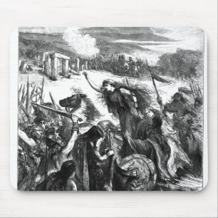 Alfombrilla De Ratón Boadicea que incita el Iceni contra los romanos