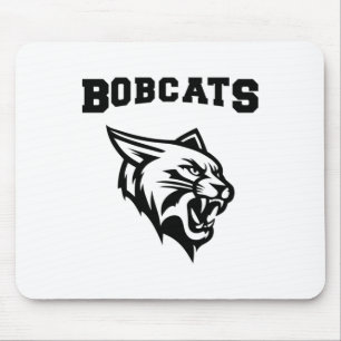 Alfombrilla De Ratón Bobcats Sports con Pegatina de mascota