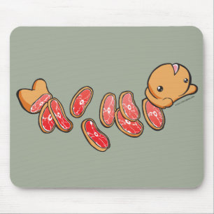 Alfombrilla De Ratón Bocados Mousepad