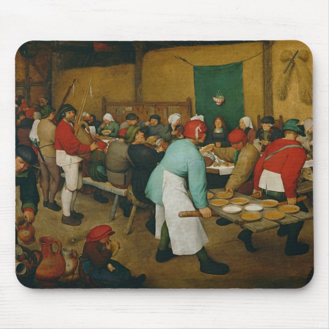 Alfombrilla De Ratón Boda campesina, 1568 (Frente)