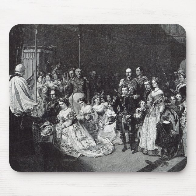 Alfombrilla De Ratón Boda de la Princesa Real (Frente)