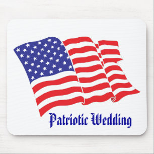 Alfombrilla De Ratón Boda patriótico