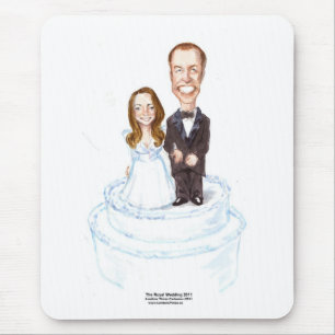 Alfombrilla De Ratón Boda Real Catherine & William Regalos Camisetas Et