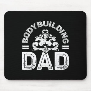 Alfombrilla De Ratón Bodybuilding Dad Shirt Men Músculo Gimnasio de ent