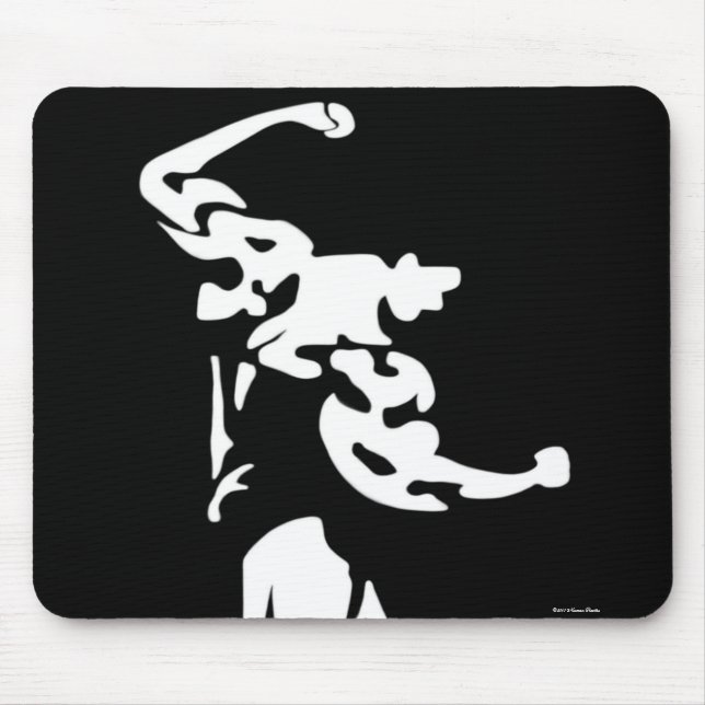 Alfombrilla De Ratón Bodybuilding Mousepad (Frente)
