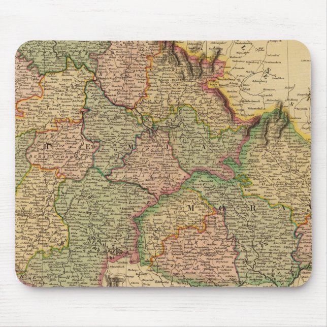 Alfombrilla De Ratón Bohemia, Moravia (Frente)