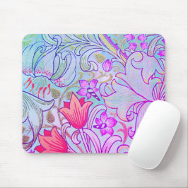 Alfombrilla De Ratón Boho Floral William Morris Vintage Art Mousepad