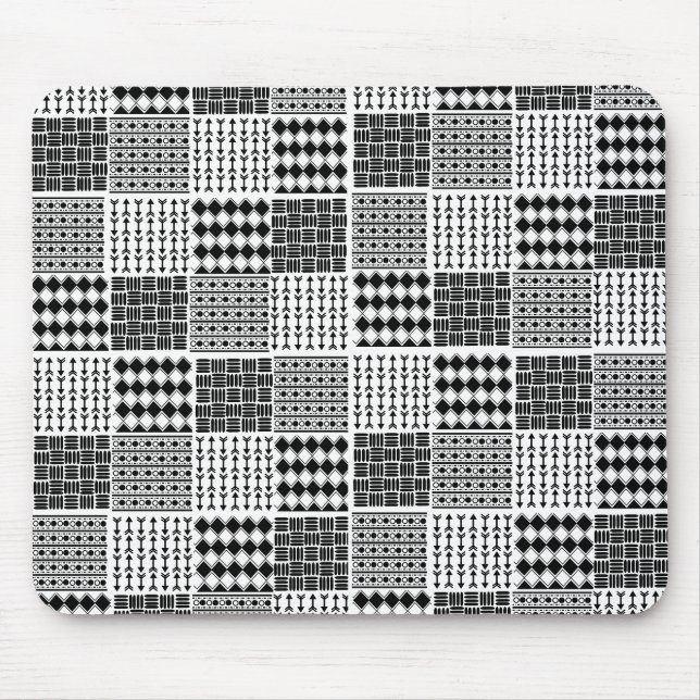 Alfombrilla De Ratón Boho Quilt (Frente)