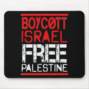 Alfombrilla De Ratón Boicotear Israel Palestina Gaza Conciencia de la G