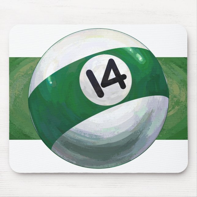 Alfombrilla De Ratón Bola 14 (Frente)