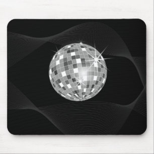 Alfombrilla De Ratón Bola de discoteca maravillosa