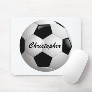 Alfombrilla De Ratón Bola de Fútbol de personalizable