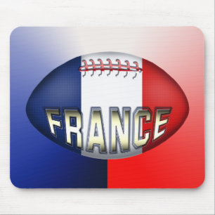 Alfombrilla De Ratón Bola de rugbi de Francia