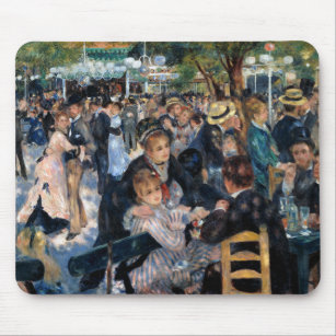 Alfombrilla De Ratón Bola en el Moulin de la Galette, Auguste Renoir