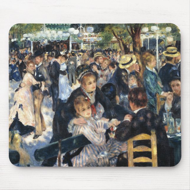 Alfombrilla De Ratón Bola en el Moulin de la Galette - Renoir (Frente)