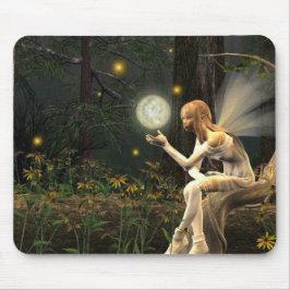 Alfombrilla De Ratón Bola Mousepad de la luz de hadas