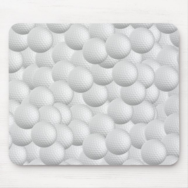 Alfombrilla De Ratón Bolas de golf personalizado mousepad (Frente)