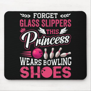Alfombrilla De Ratón Boliche divertido para mujeres Chicas niños mamá e