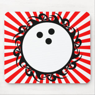 Alfombrilla De Ratón boliche tribal