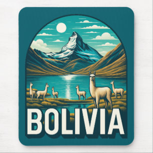Alfombrilla De Ratón Bolivia América del Sur