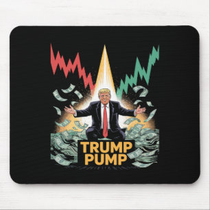Alfombrilla De Ratón Bomba de dinero divertida gráfica Trump 2025