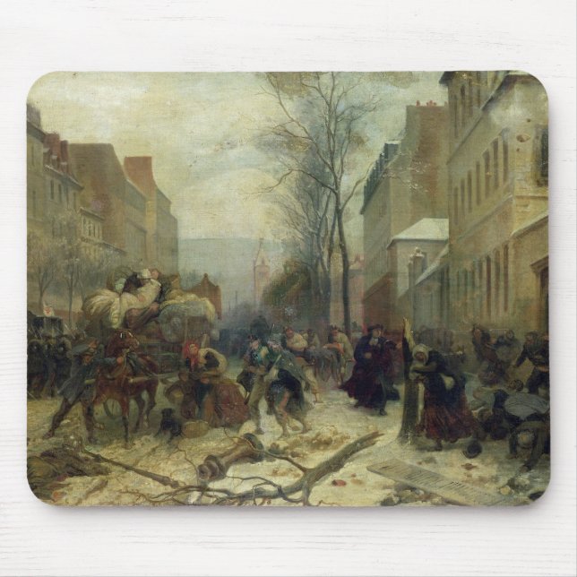 Alfombrilla De Ratón Bombardeo de París en 1871 (Frente)