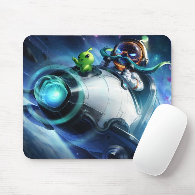 Alfombrilla De Ratón Bombardier Gaming Gel Mousepad | Ataque aéreo (Con ratón)