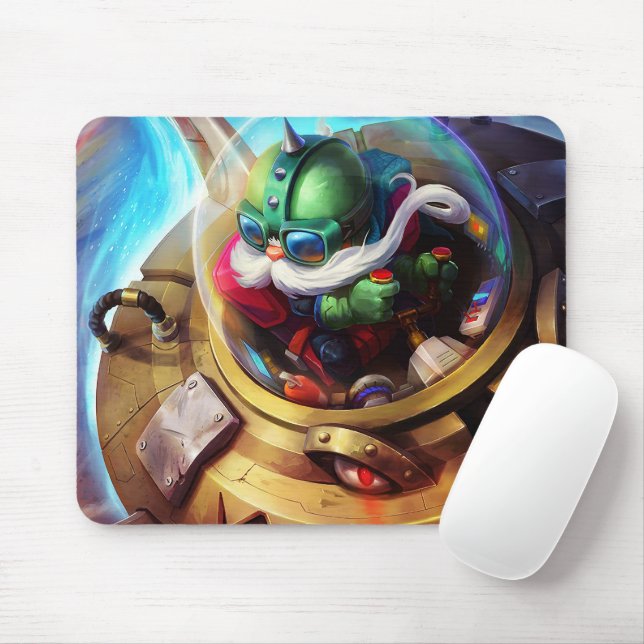 Alfombrilla De Ratón Bombardier Gaming Mousepad | mousepad piloto (Con ratón)