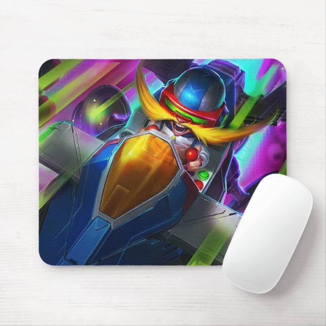 Alfombrilla De Ratón Bombardier Gaming Mousepad | mousepad piloto (Con ratón)