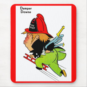 Alfombrilla De Ratón bombero Damper Downe