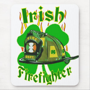 Alfombrilla De Ratón Bombero irlandés