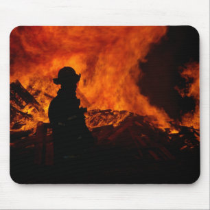 Alfombrilla De Ratón Bombero Mousepad