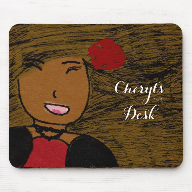 Alfombrilla De Ratón Bonita Mousepad (Frente)