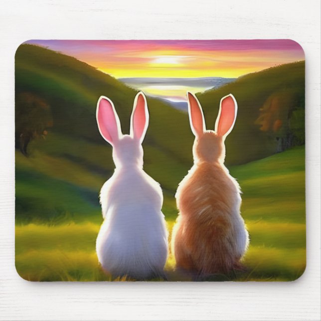 Alfombrilla De Ratón Bonito atardecer (Frente)