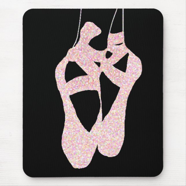 Alfombrilla De Ratón Bonito Ballet En Pointe Shoes Mousepad (Frente)
