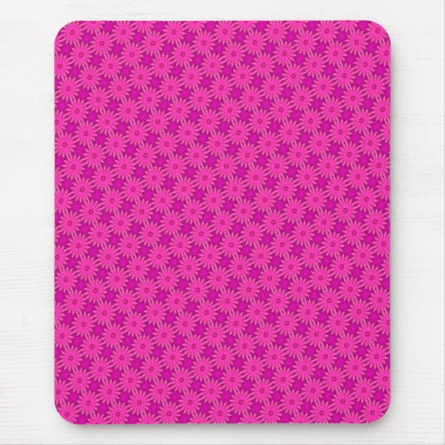 Alfombrilla De Ratón Bonito en Mousepad rosado (Frente)