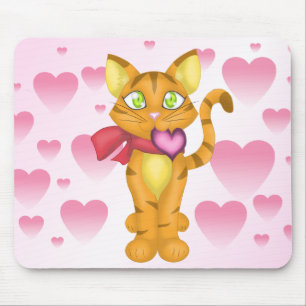 Alfombrilla De Ratón Bonito Kitty