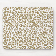Bonito Leopard Print Gold Purpurina