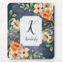 Bonito Monogramada Floral