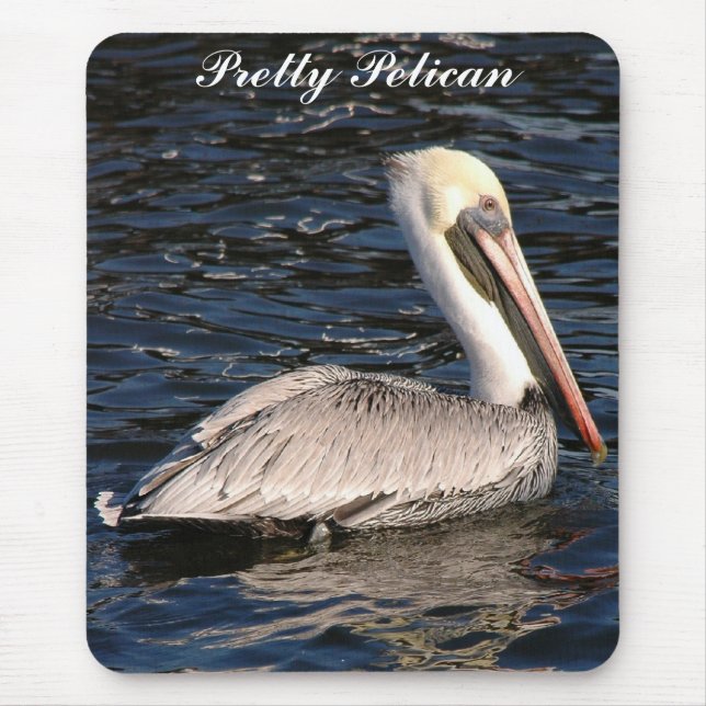 Alfombrilla De Ratón Bonito Pelican Mousepad (Frente)