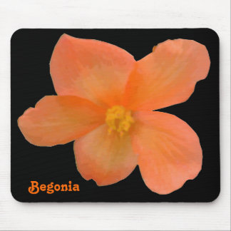 Alfombrilla De Ratón Bonito Personalizable Begonia Mousepad