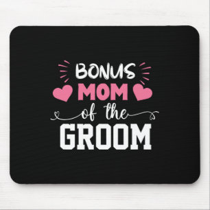 Alfombrilla De Ratón Bono Mamá Del Groom Cute Madrastra De Groom Weddi