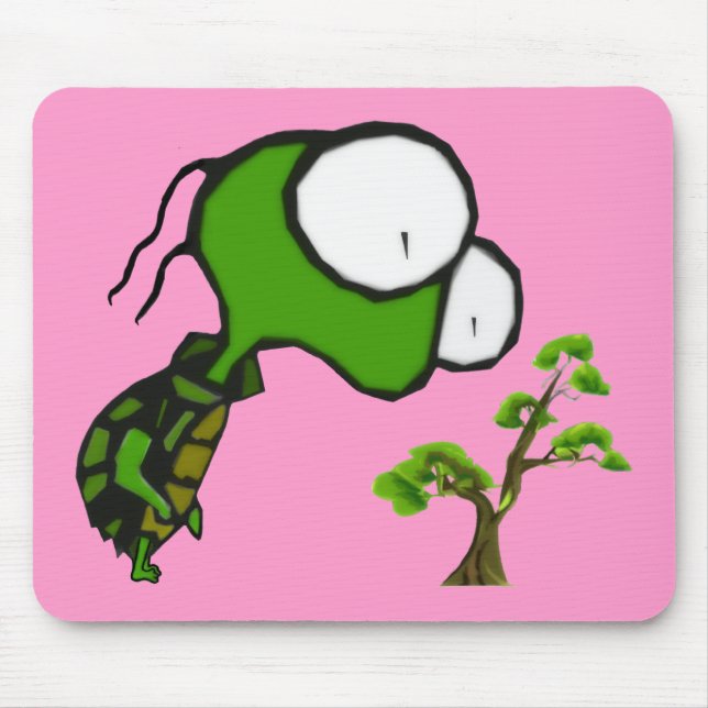 Alfombrilla De Ratón Bonsai Turtle Mousepad (Frente)
