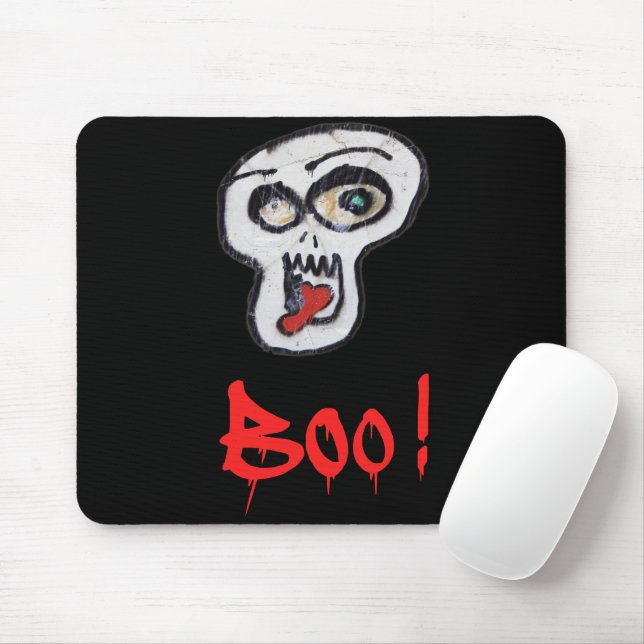 Alfombrilla De Ratón ¡Boo! (Con ratón)