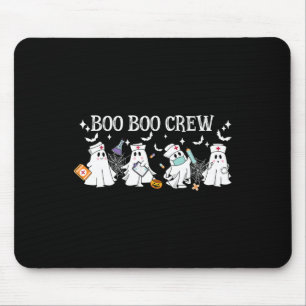 Alfombrilla De Ratón Boo Boo Crew Enfermera Famosa Halloween