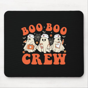 Alfombrilla De Ratón Boo Boo Crew Enfermera Fantasma Enfermería Superio
