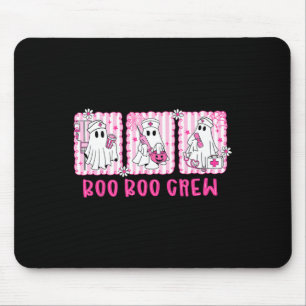Alfombrilla De Ratón Boo Boo Crew Spookin Season Feliz Halloween Funny