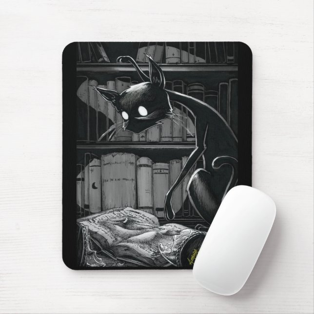 Alfombrilla De Ratón Boo Kitty Lee Dune Mouse Pad (Con ratón)