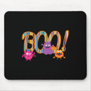 Alfombrilla De Ratón ¡Boo! Los monstruos bonitos son divertidos y extra